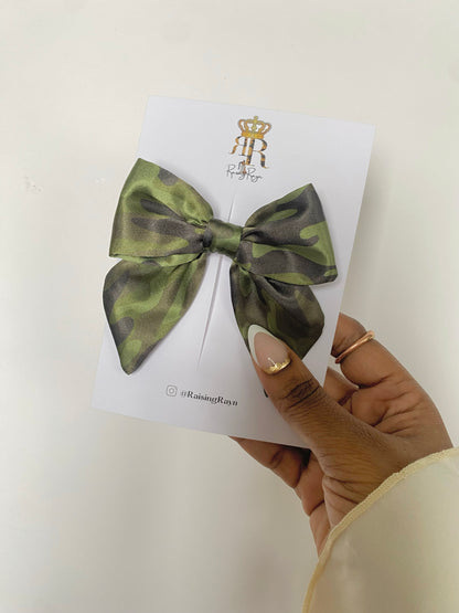 Autumn Damask Mini Bows