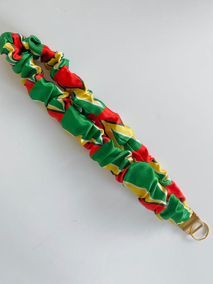 African/ Caribbean Scrunchie Long Keyring (Lanyard)