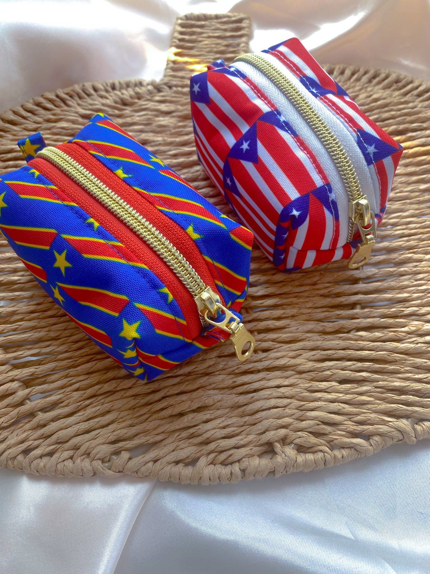 African/Caribbean Mini Boxy Coin Purse