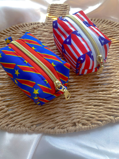 African/Caribbean Mini Boxy Coin Purse