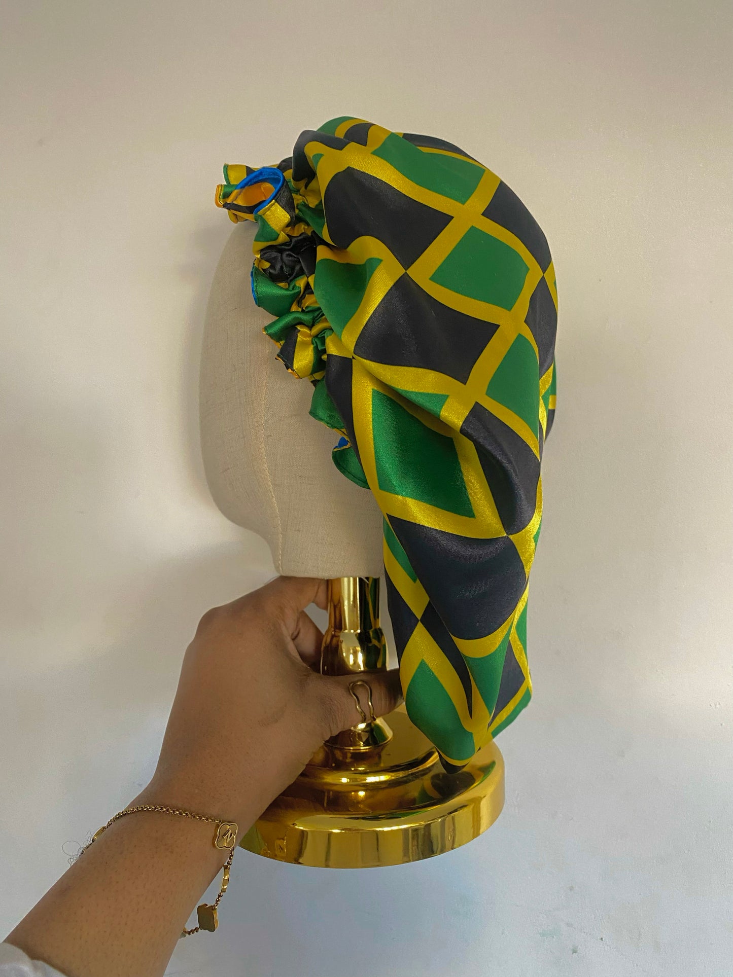 (PRE - ORDER) Dual Heritage African/ Caribbean Bonnet