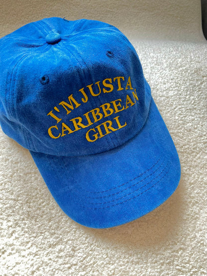I’m Just A Caribbean Girl Cap