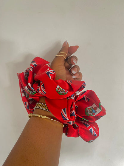 PLAIN African & Caribbean Satin  XL Scrunchies