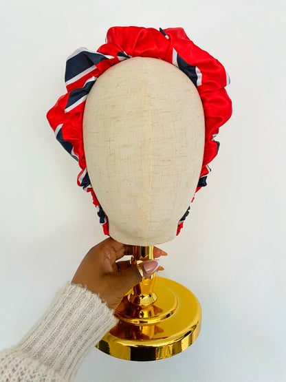 African & Caribbean Satin Scrunchie Headband