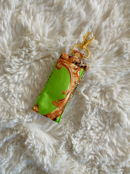 Lip balm keychain holder