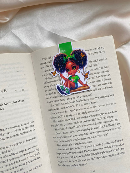 Swing Girls Magnetic Bookmarks