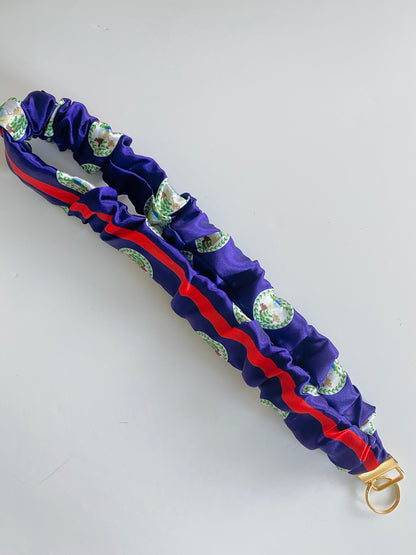 African/ Caribbean Scrunchie Long Keyring (Lanyard)