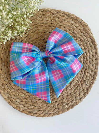 Madras XL Satin Bows
