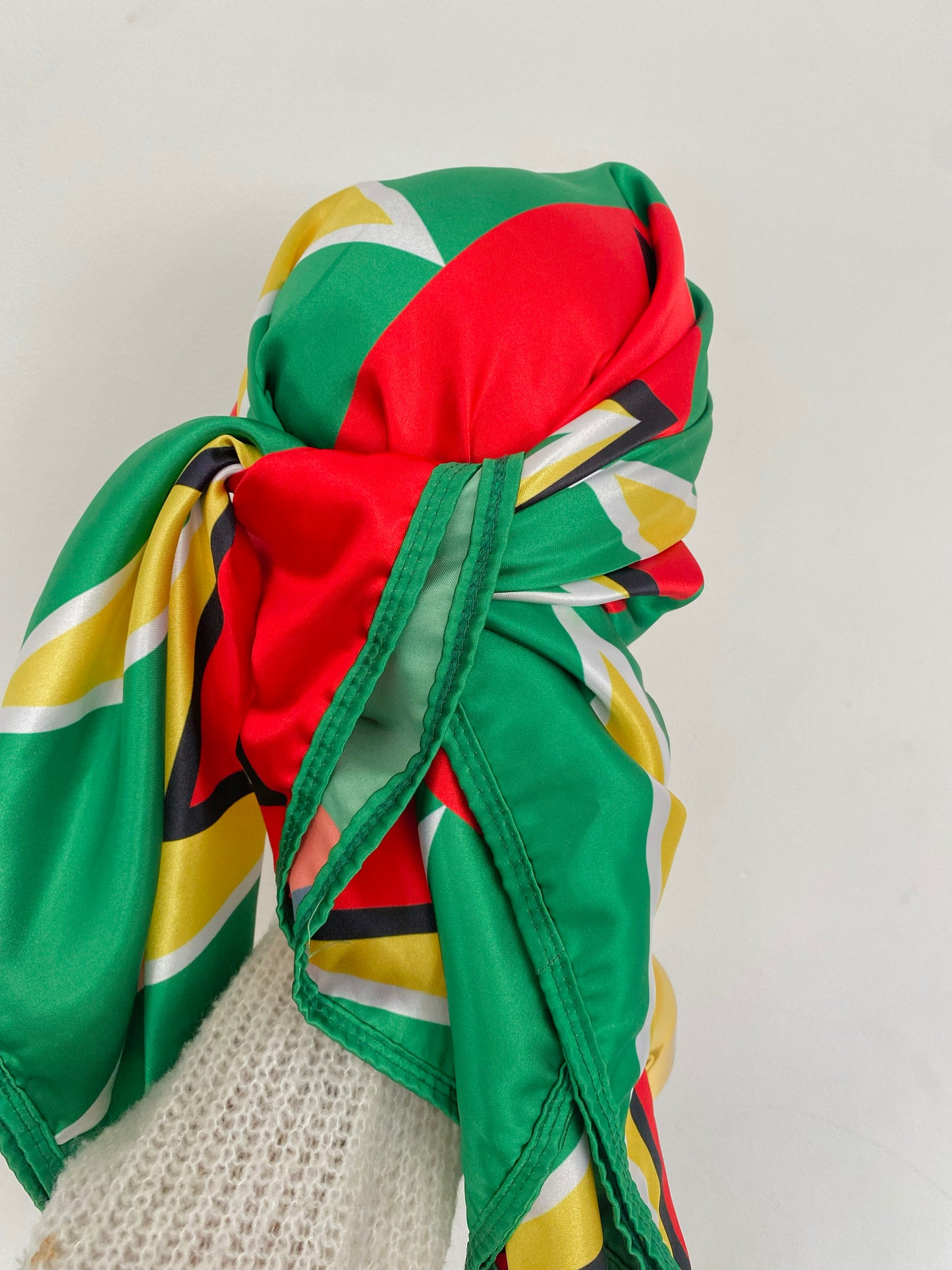 Guyana Satin Scarf (Plain)