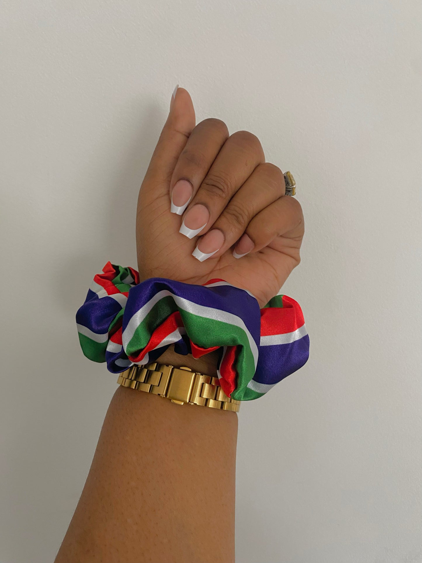 African & Caribbean Regular Satin Scrunchie