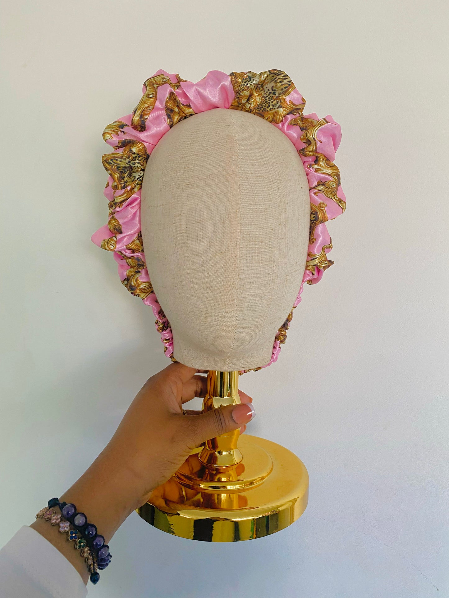 Spring/ Summer Satin Scrunchie Headband
