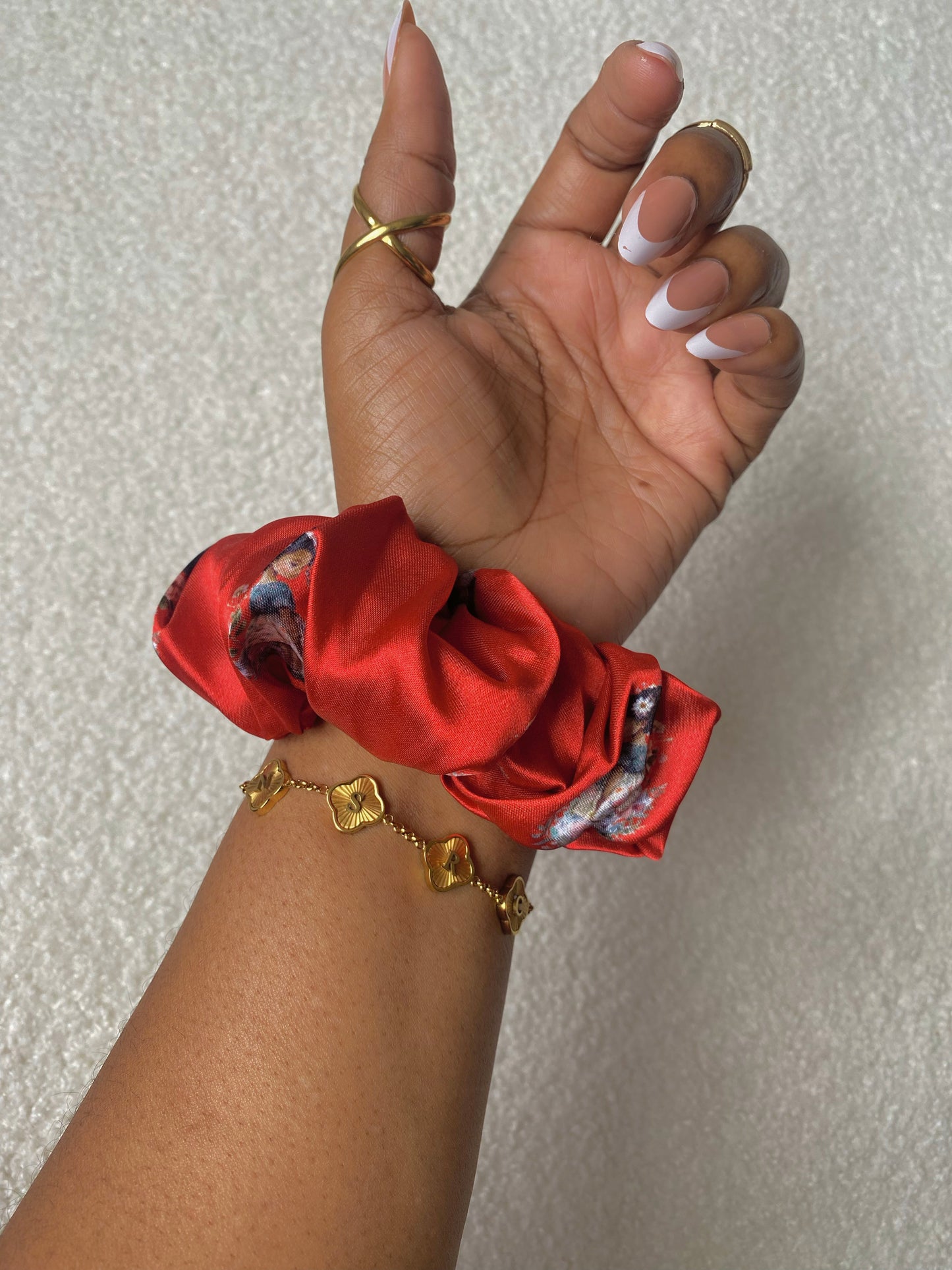 Lit & Crafty Satin Scrunchies