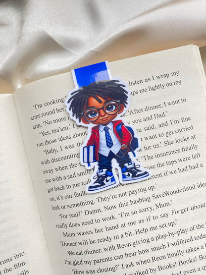 Tech Boys Magnetic Bookmarks