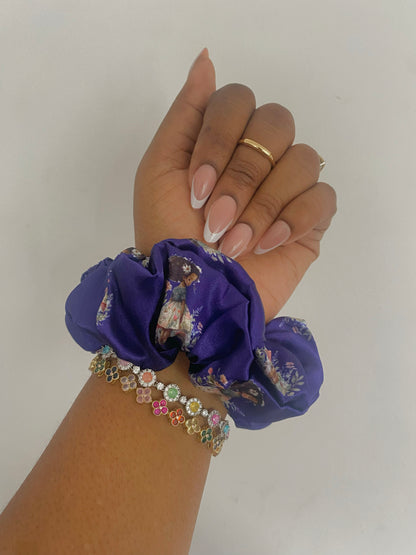 Lit & Crafty Satin Scrunchies