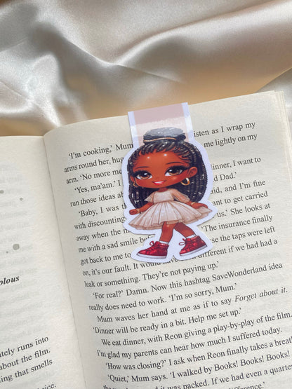 Neutral Girls Magnetic Bookmarks