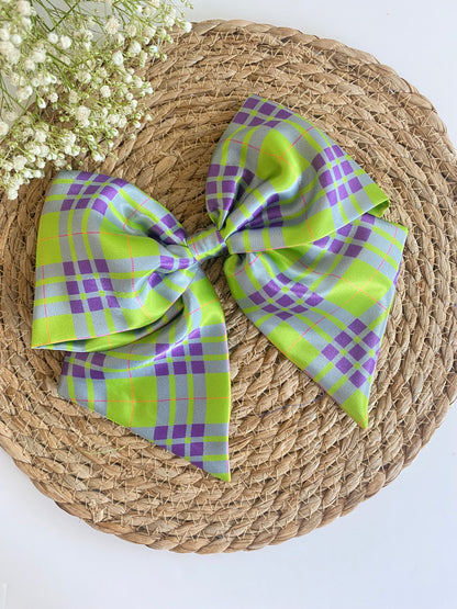 Madras XL Satin Bows