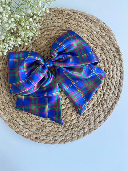 Madras XL Satin Bows