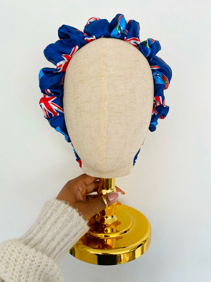 African & Caribbean Satin Scrunchie Headband