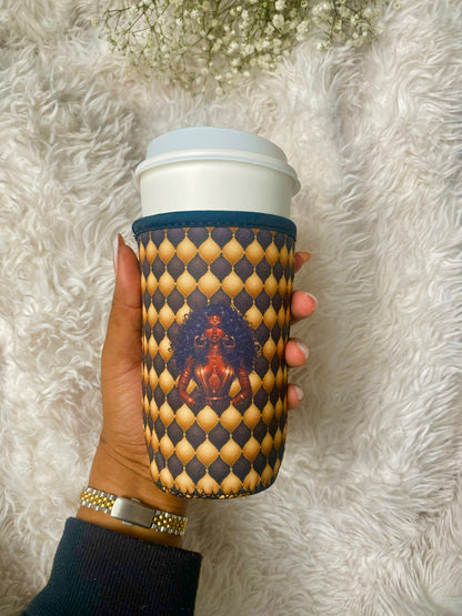Neoprene Monogram Cup Sleeves