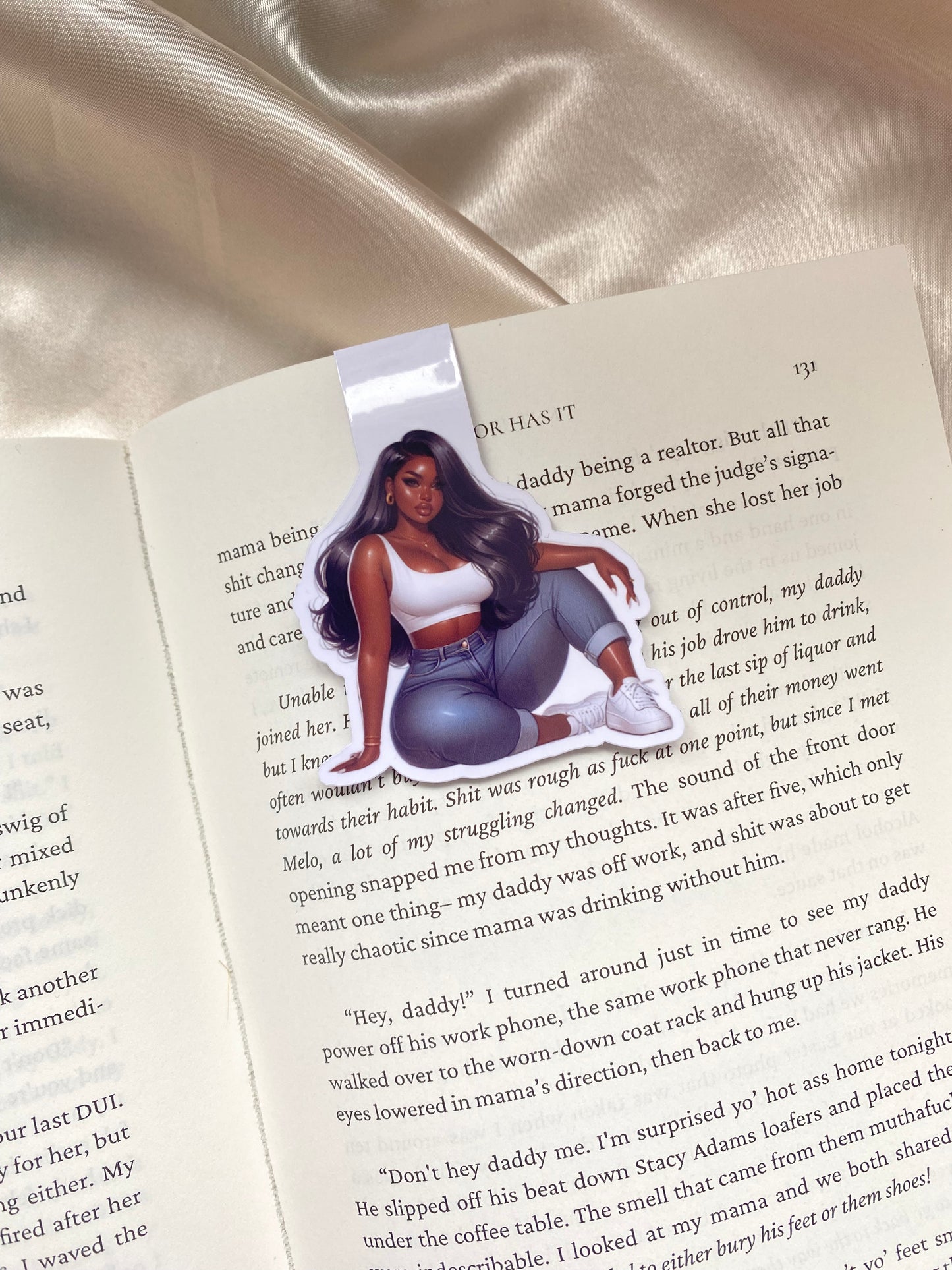 That Girl Magnetic Bookmarks