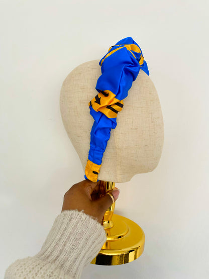 African & Caribbean Satin Scrunchie Headband