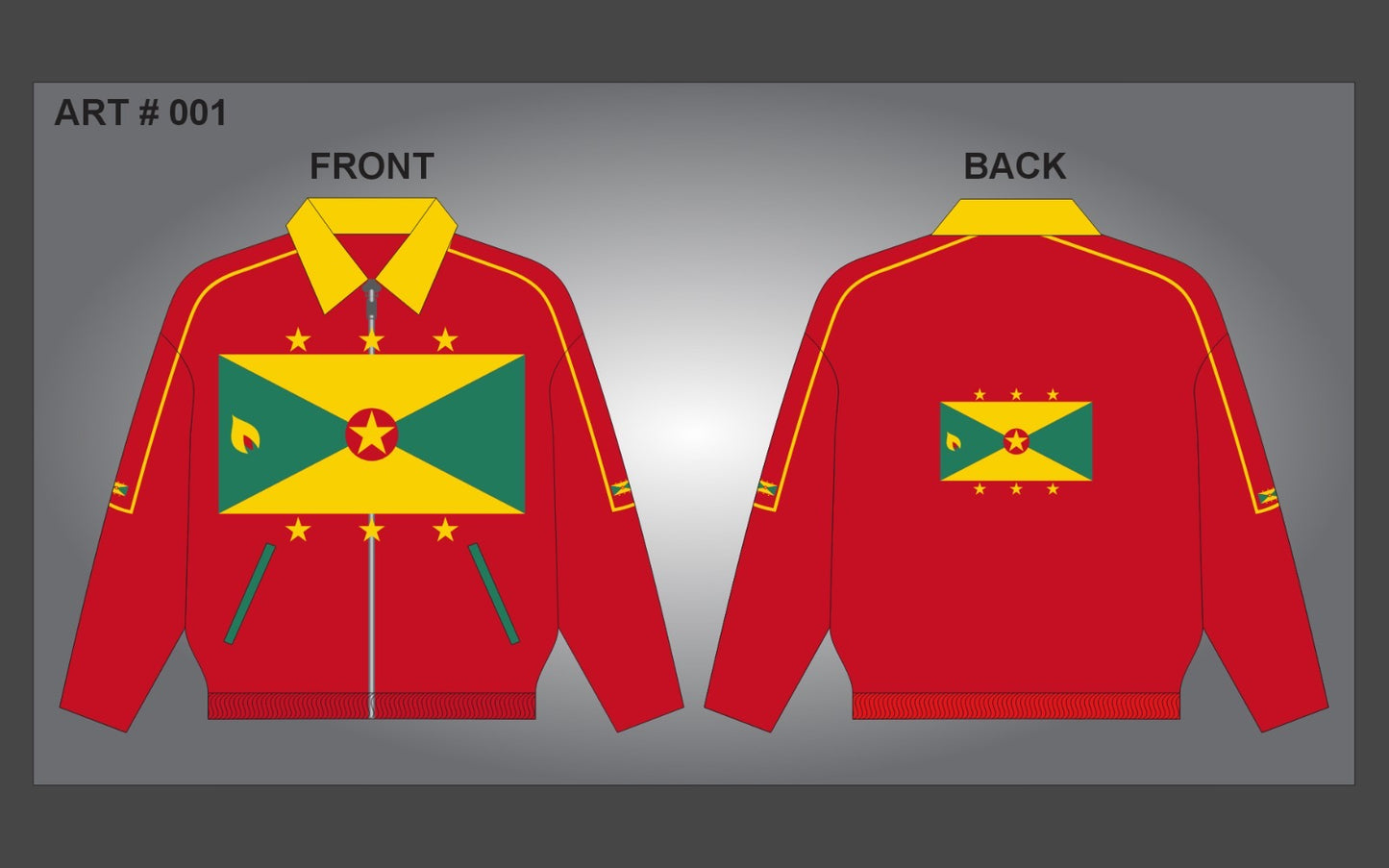 (PRE-ORDER) Caribbean/African MEN’s Jacket