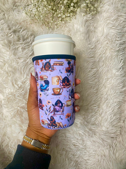Neoprene Monogram Cup Sleeves
