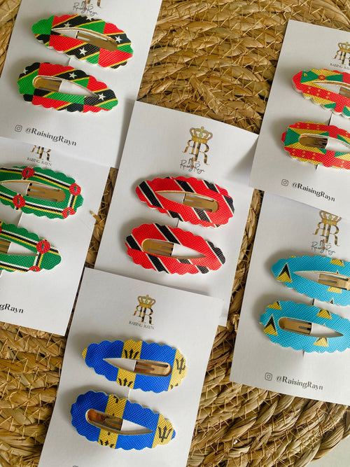 African/ Caribbean Snap Clips