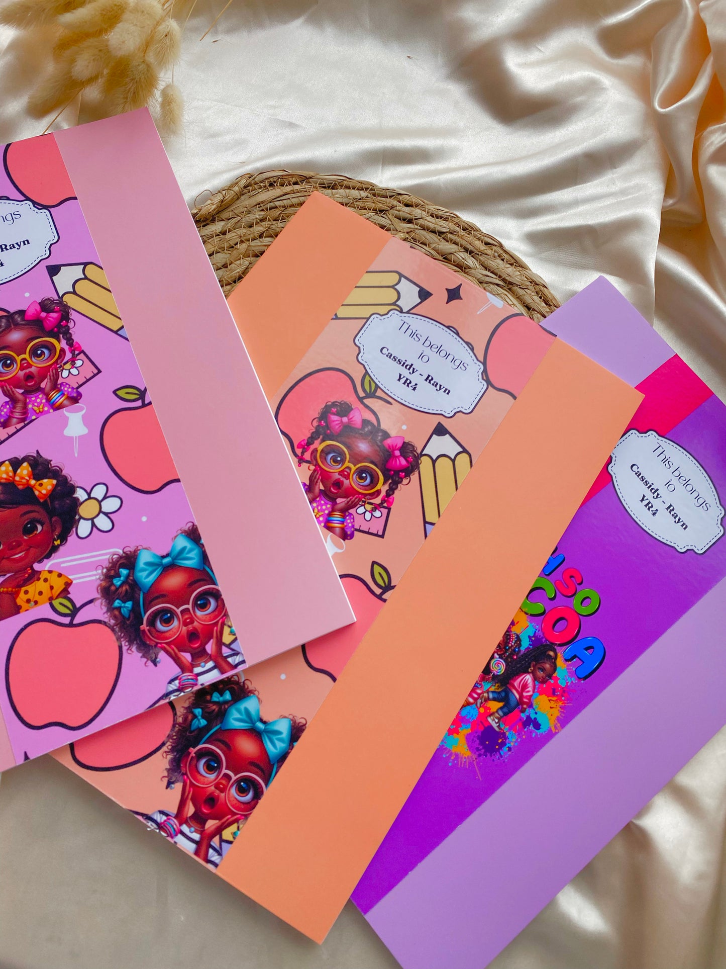 A4 Personalised School Book