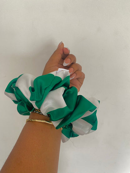PLAIN African & Caribbean Satin  XL Scrunchies