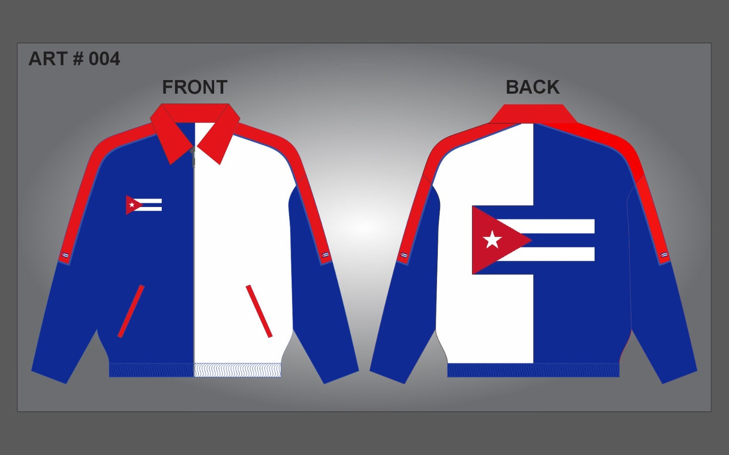 Caribbean Adult Carnival Jacket PRE ~ ORDER