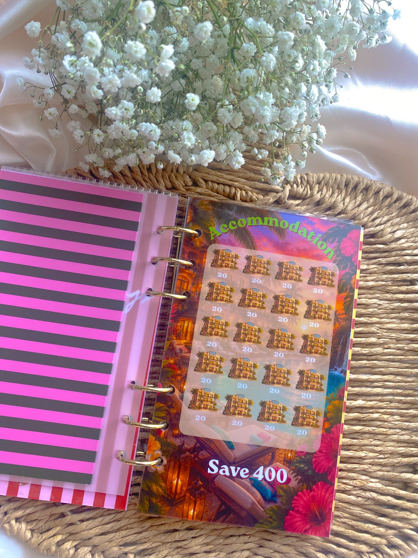A6 Summer Savings Challenge Binder
