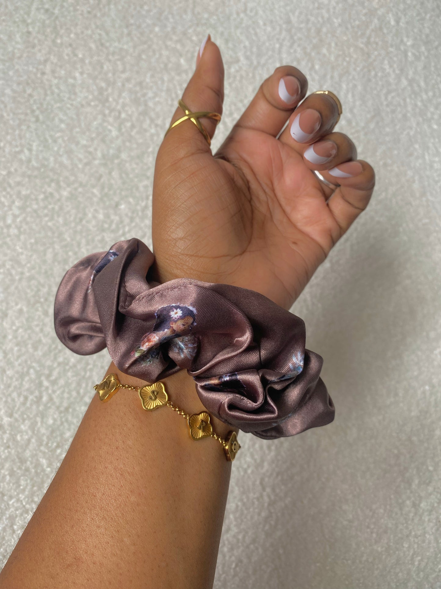 Lit & Crafty Satin Scrunchies
