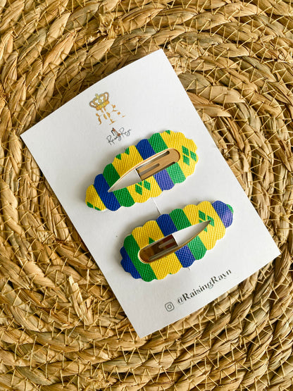 African/ Caribbean Snap Clips