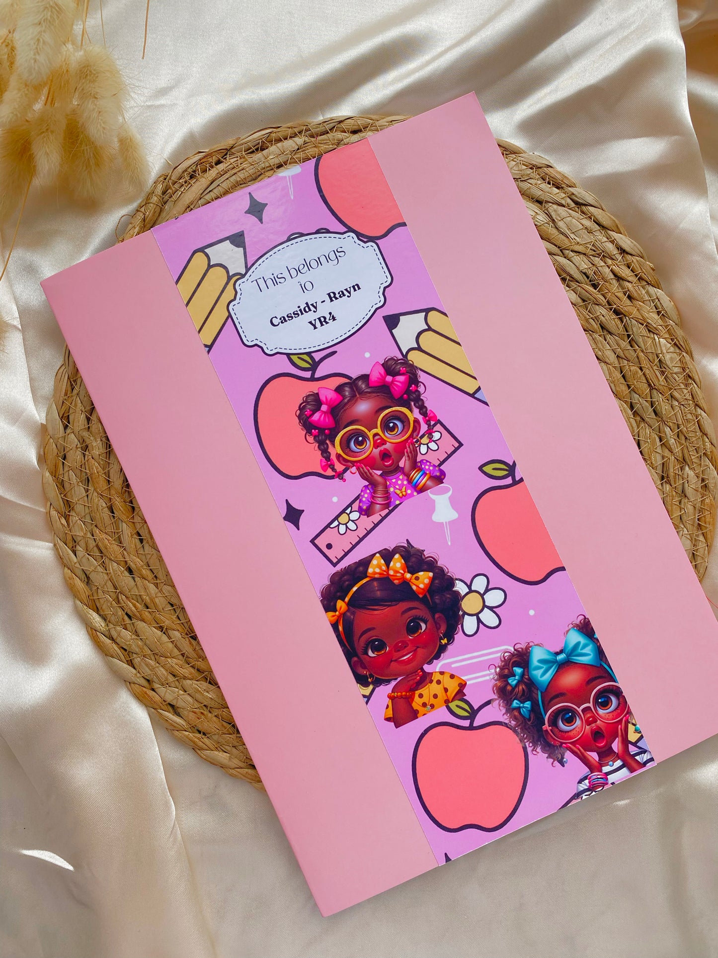 A4 Personalised School Book