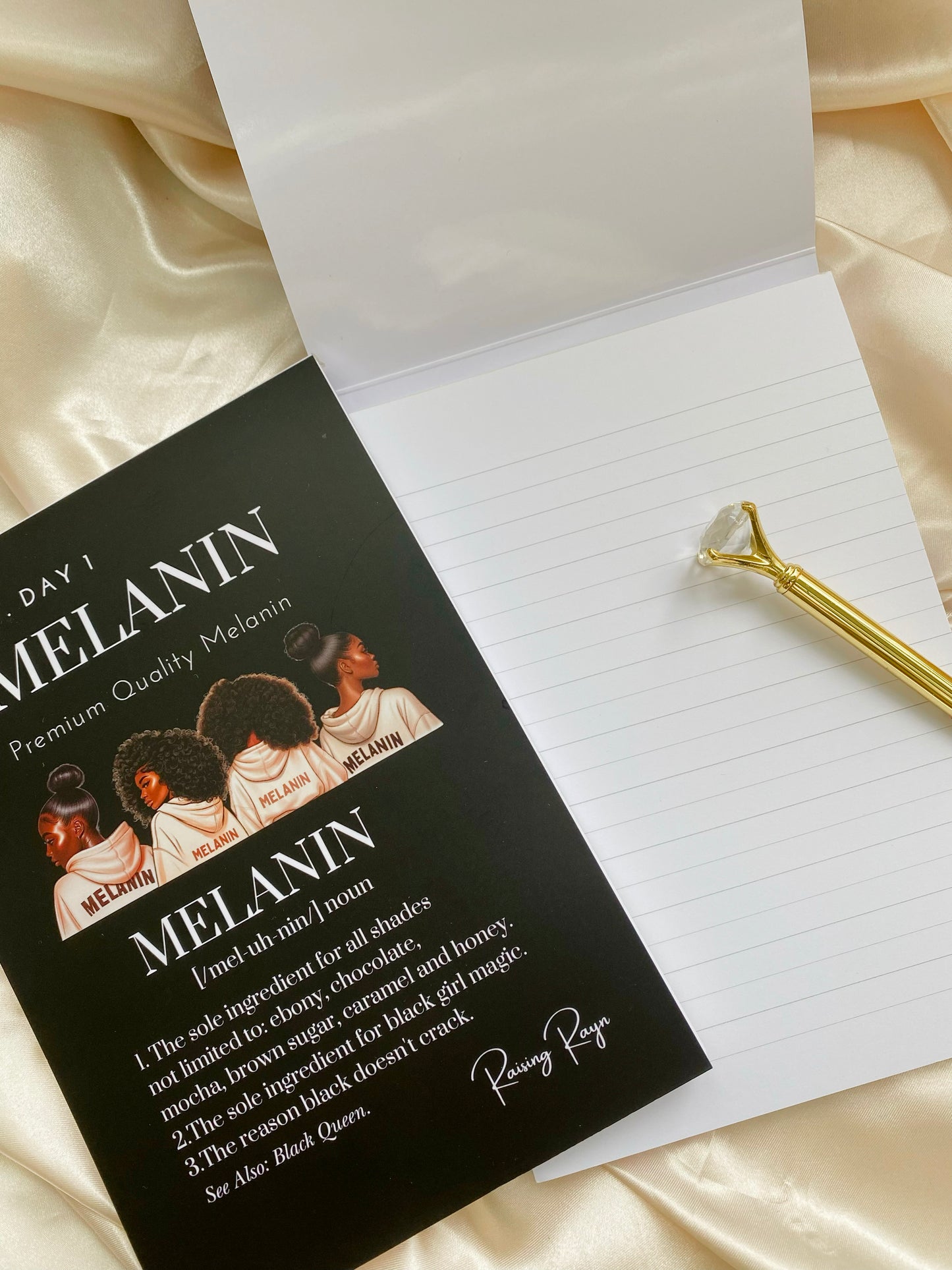 Melanin Notepads