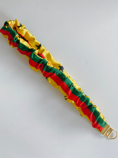 African/ Caribbean Scrunchie Long Keyring (Lanyard)