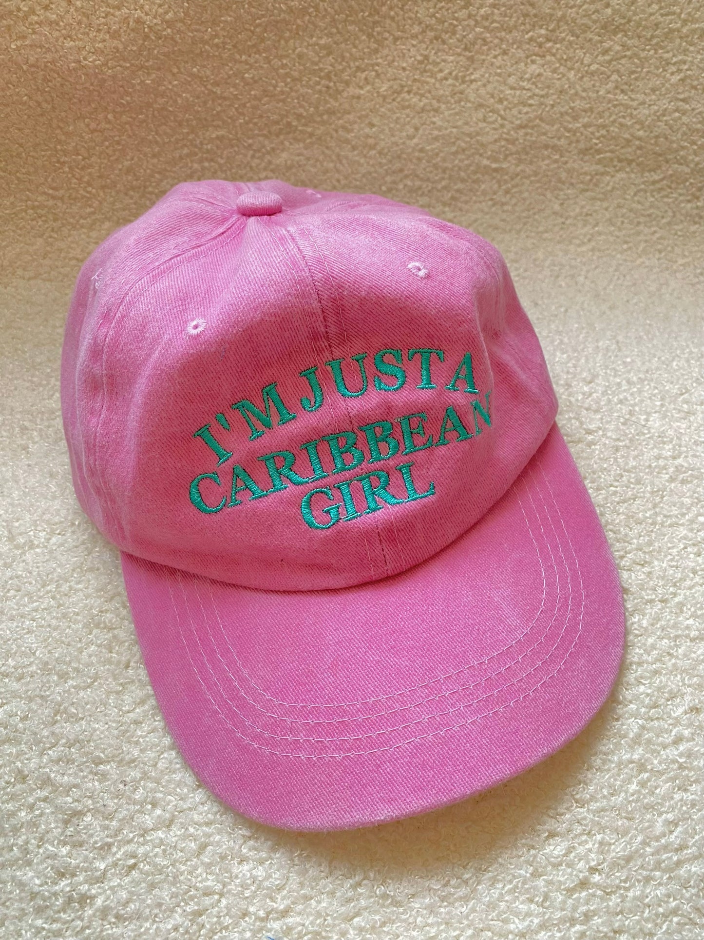 I’m Just A Caribbean Girl Cap