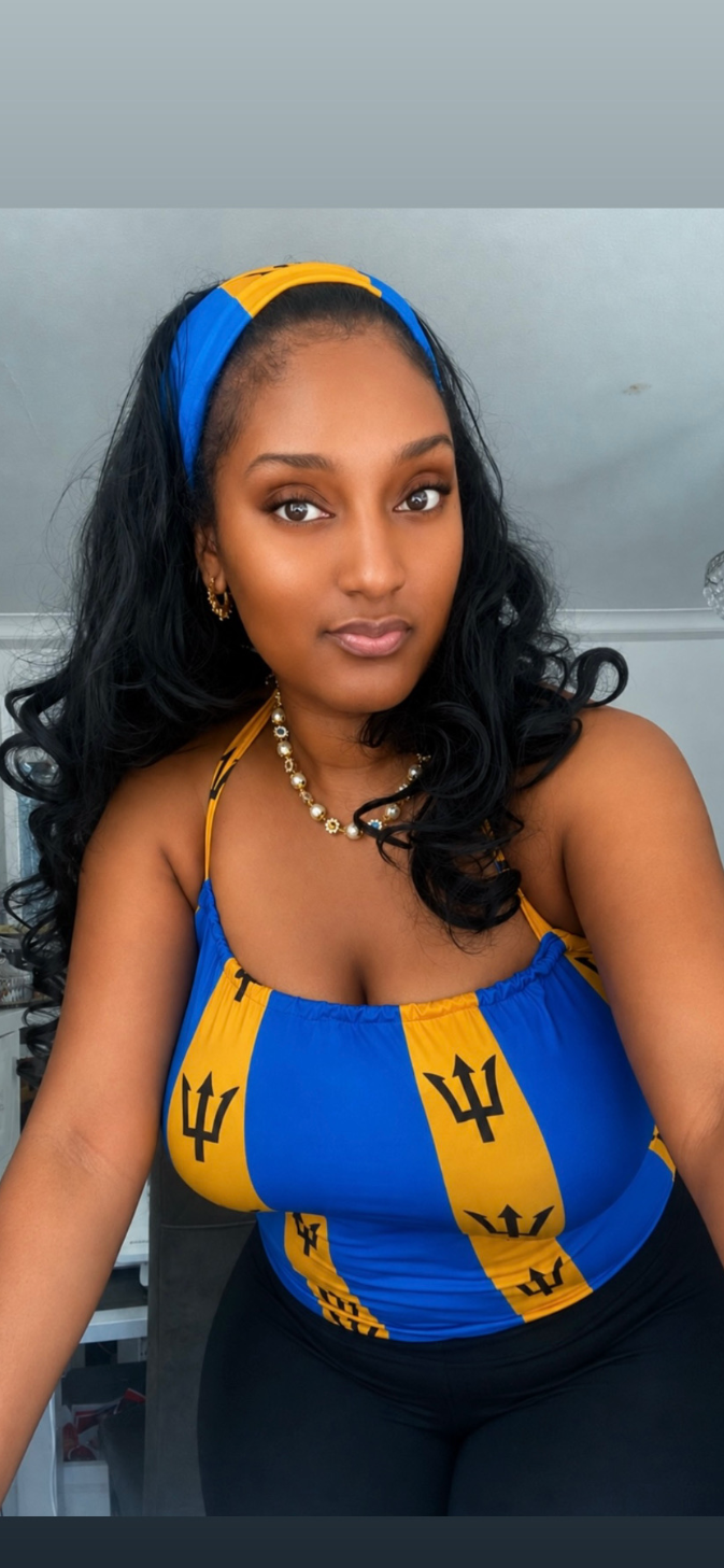 (PRE-ORDER) Caribbean & African (Dual Heritage) Tube Top WITH STRAPS
