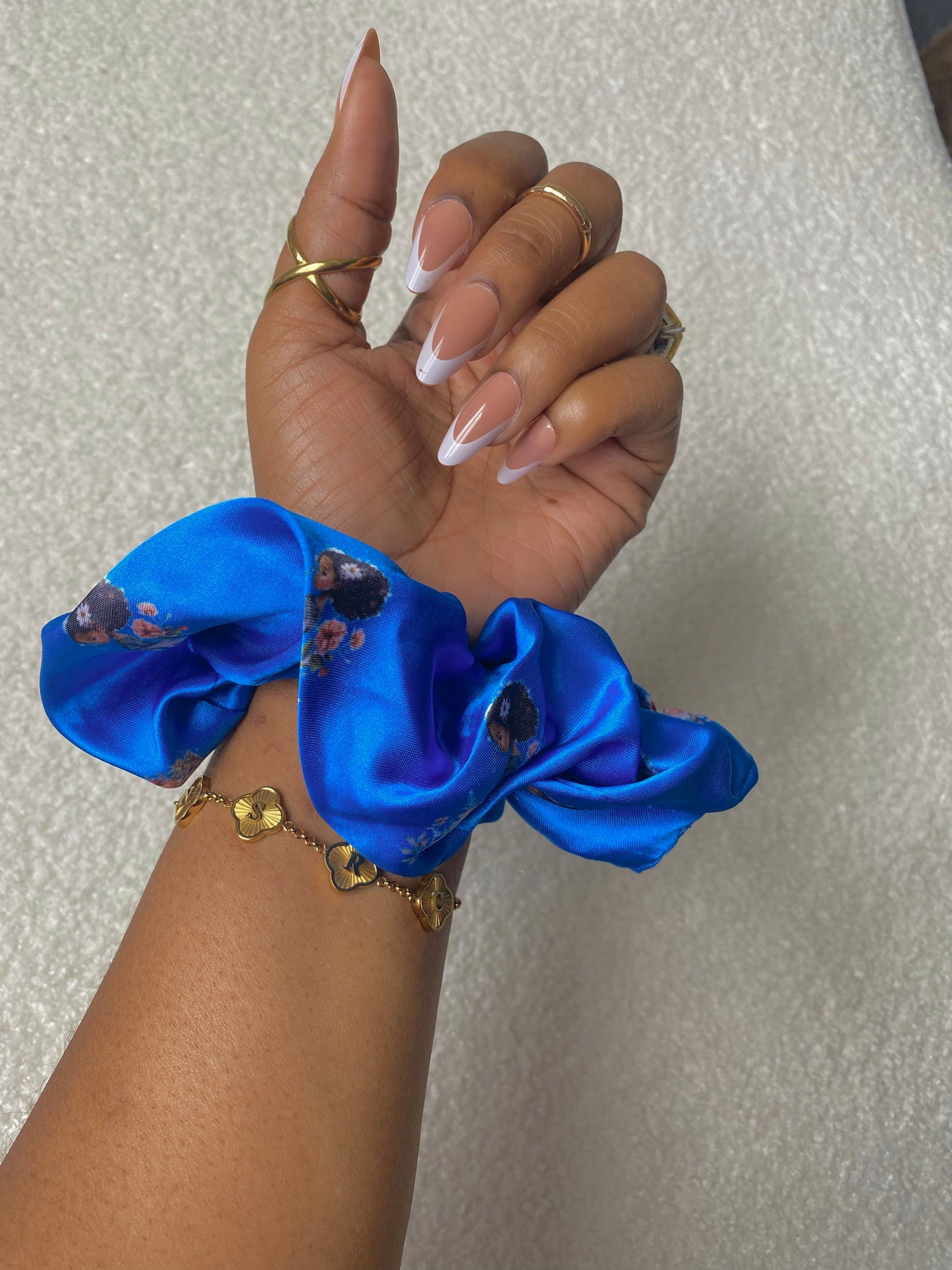 Lit & Crafty Satin Scrunchies