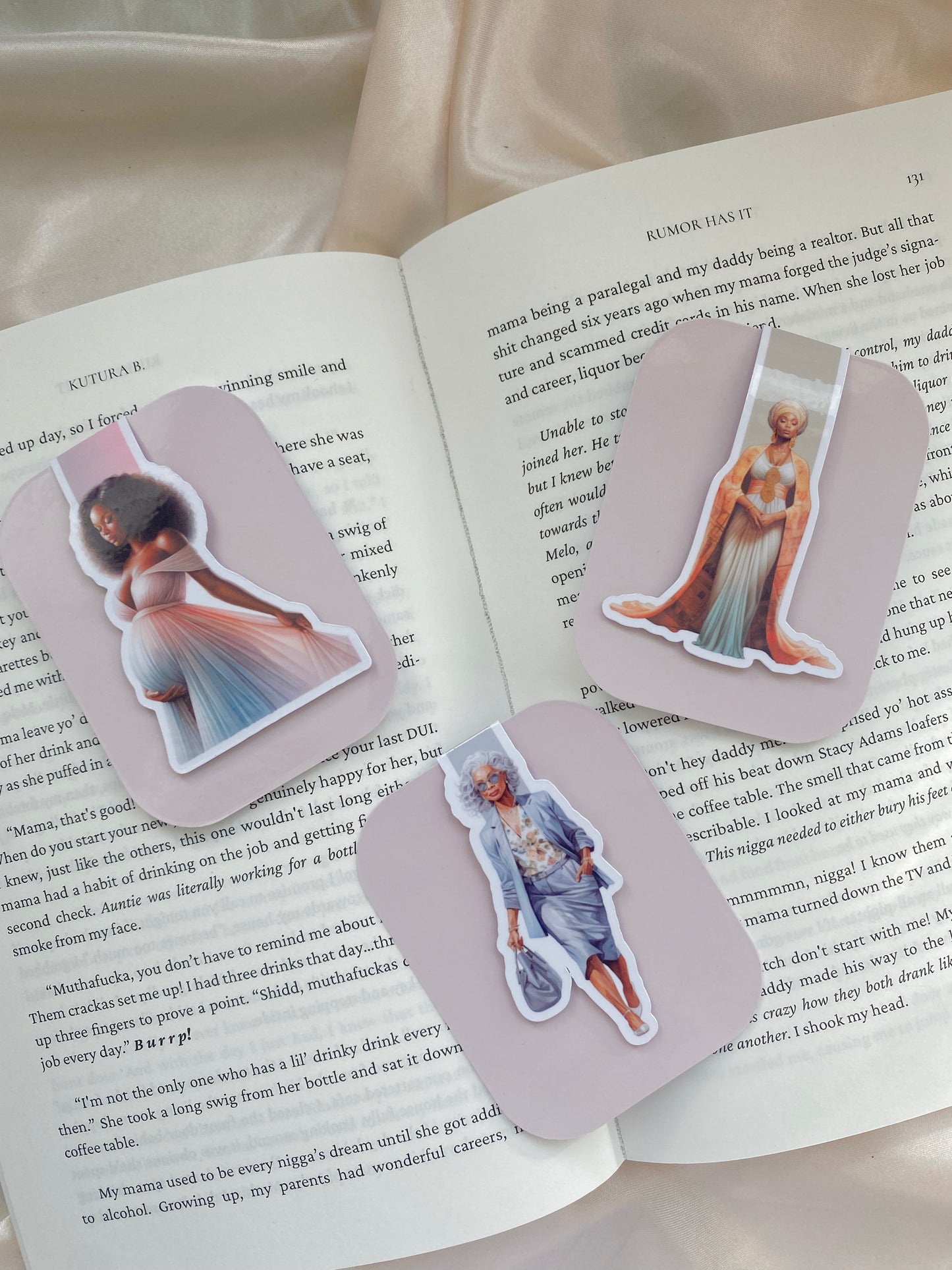 Mothers Day Magnetic Bookmarks