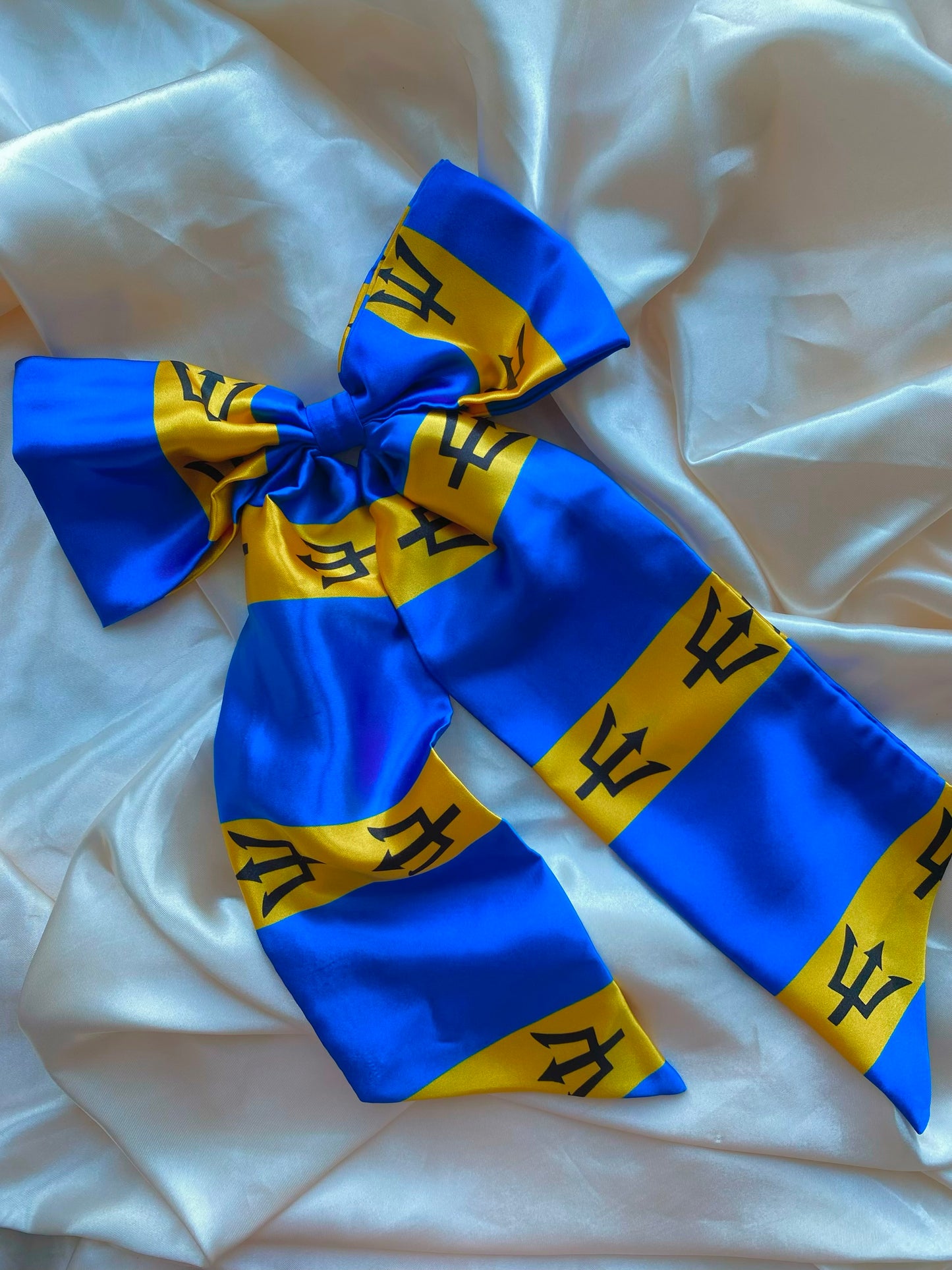 African & Caribbean XL Satin Hair Bows