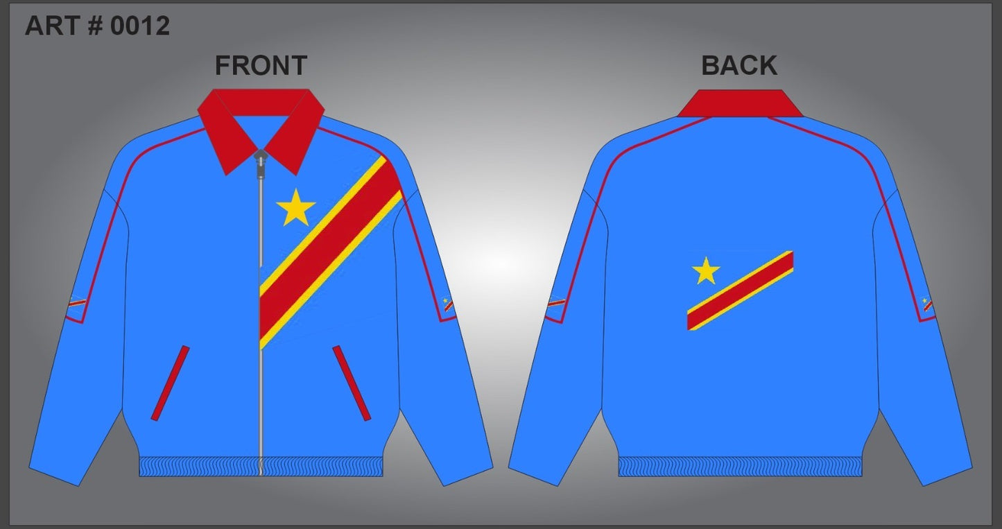 Caribbean Adult Carnival Jacket PRE ~ ORDER