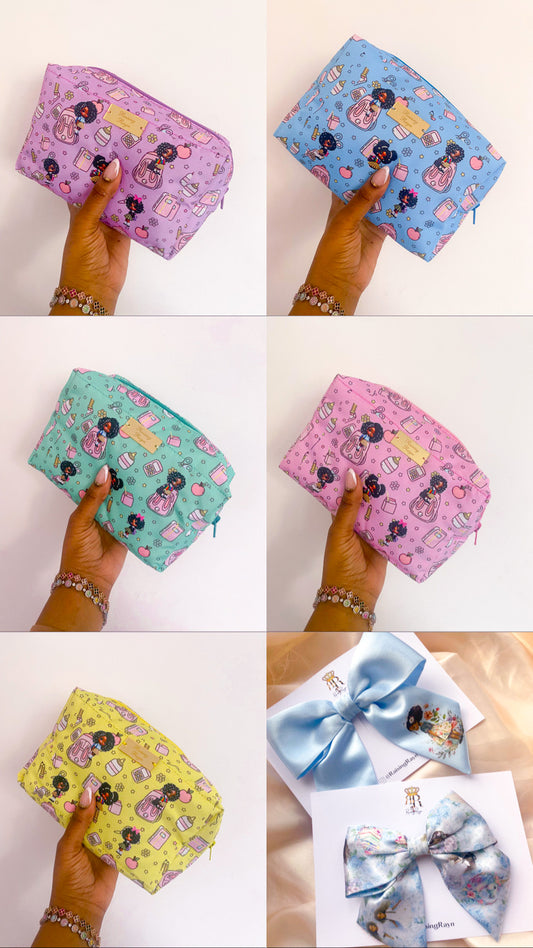 Pastel Girls Cosmetic Pouch