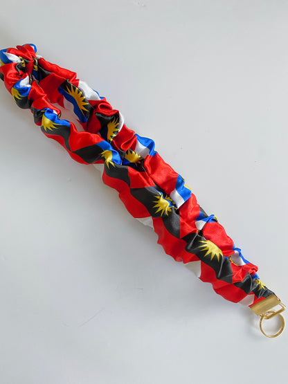 African/ Caribbean Scrunchie Long Keyring (Lanyard)