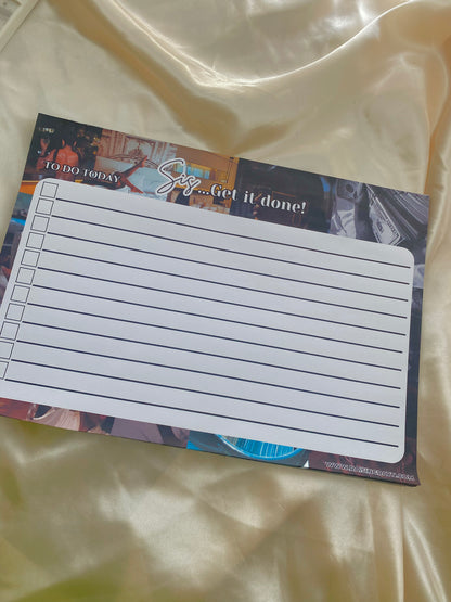 Manifest & Manage A5 Desk Agenda