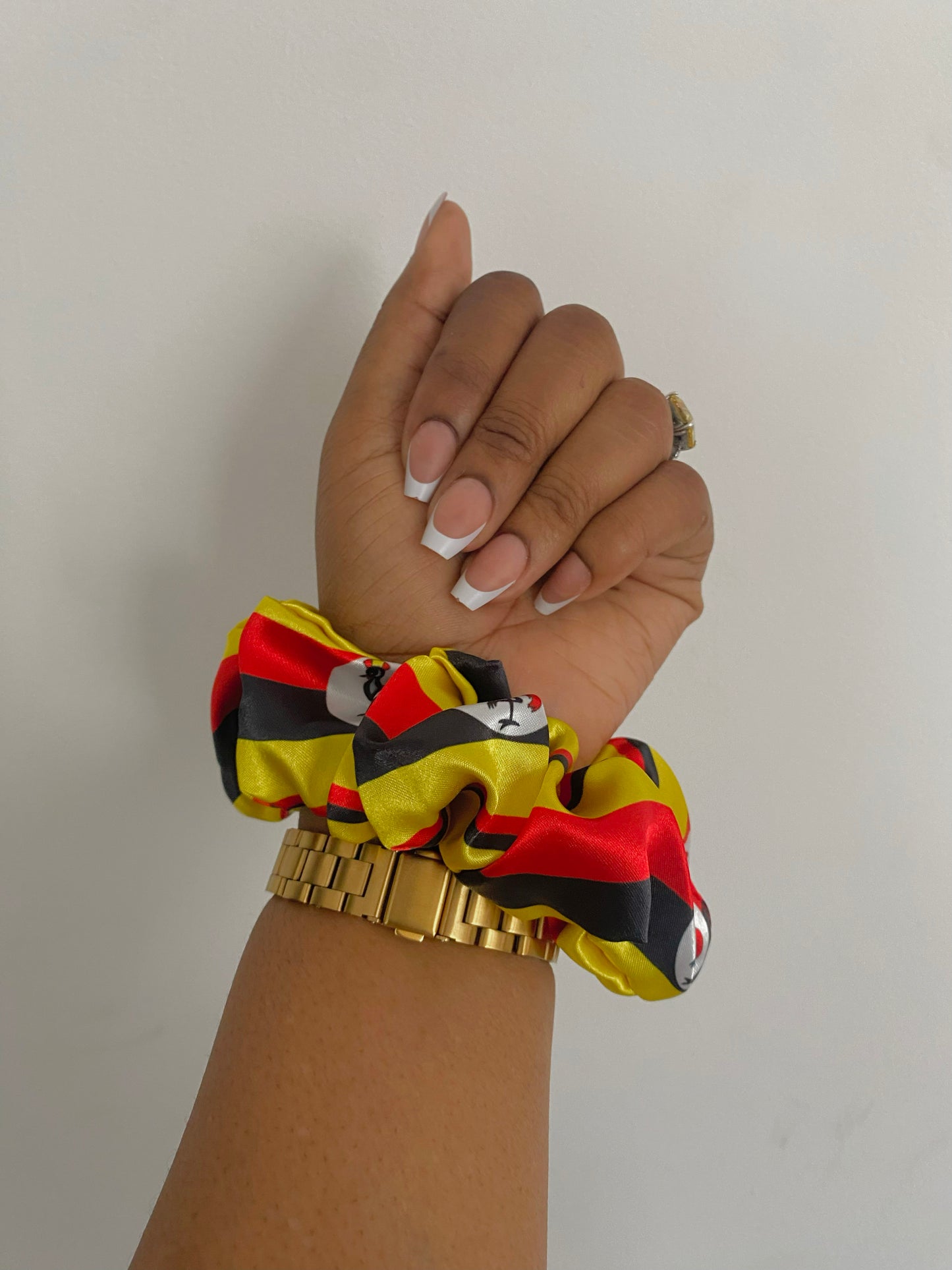 African & Caribbean Regular Satin Scrunchie