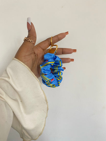 African/ Caribbean Scrunchie Wristlets (Keyring)