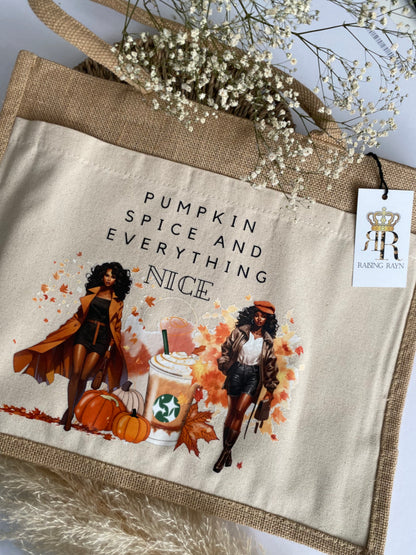 Autumn Rattan Shoppers