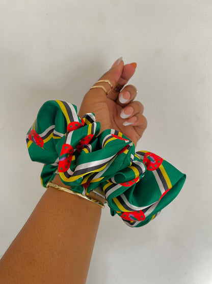 PLAIN African & Caribbean Satin  XL Scrunchies